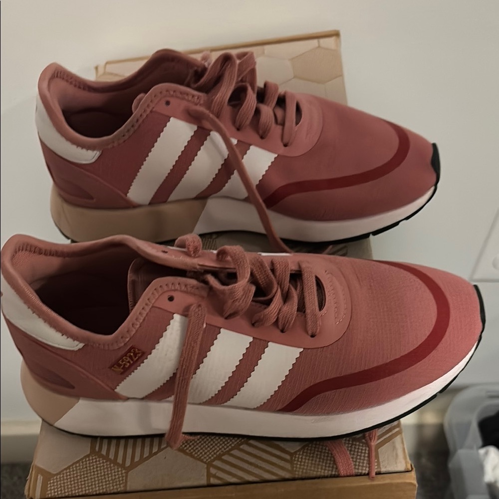 Adidas Women's Pink Sneakers